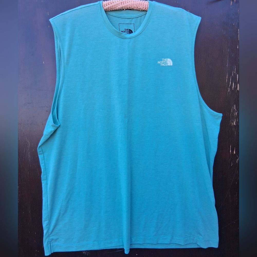 The North Face Men's Teal Tank Top